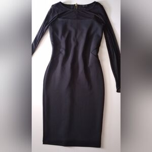 Intriguing black dress